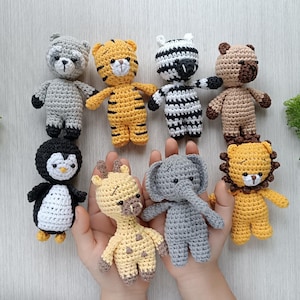 Stuffed zoo animal as little toy for child, little soft toys as mini kids gift
