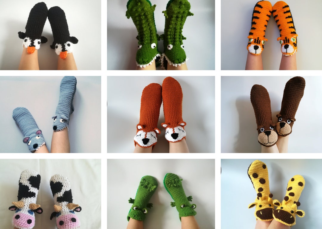Pantuflas de animales como divertidos regalos para niños
