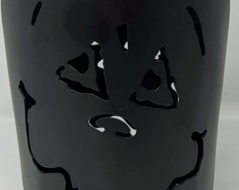 Candelabro de calabaza de hierro forjado Longaberger retirado