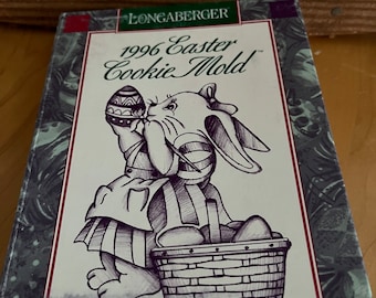 Molde para galletas de conejo de Pascua de Longaberger
