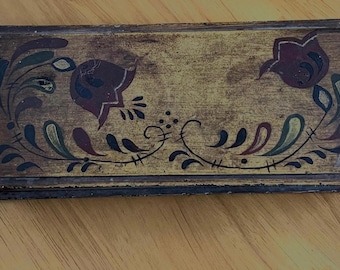 Caja de belleza vintage de hojalata de Canco Original, 1920