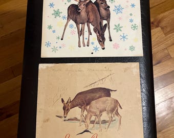 Calendarios Sinclair de 1944 y 1955 originales, no retro.