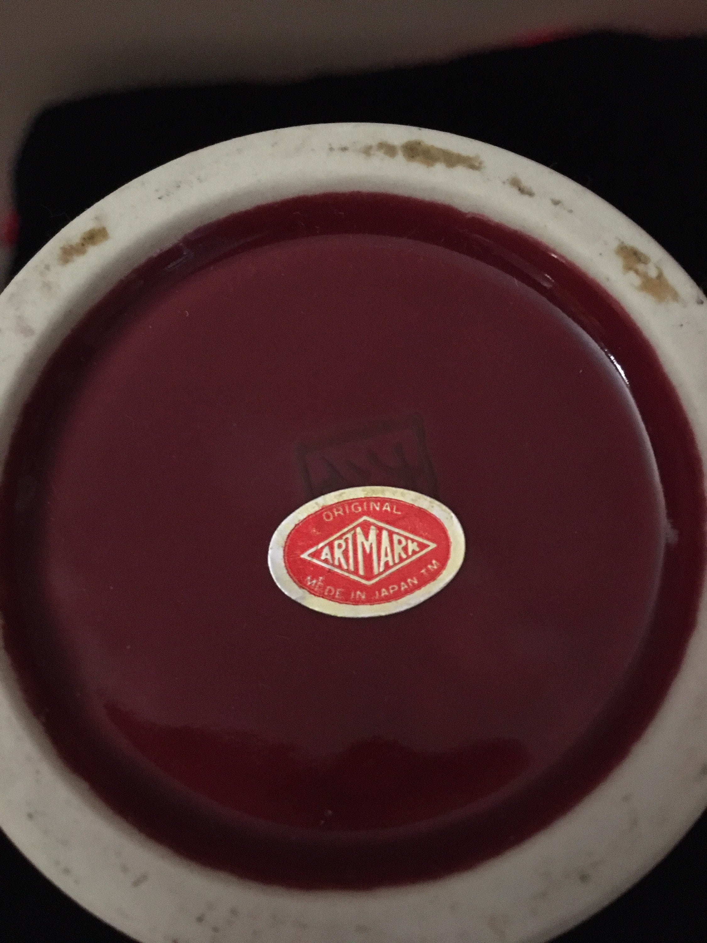 VTG Artmark Japan Cherry Blossom Vase Etsy