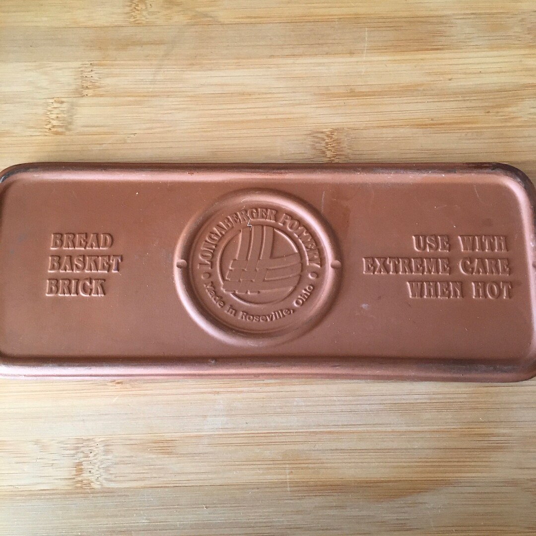 Longaberger Bread Basket Brick. No Box Has Some Wear. Etsy