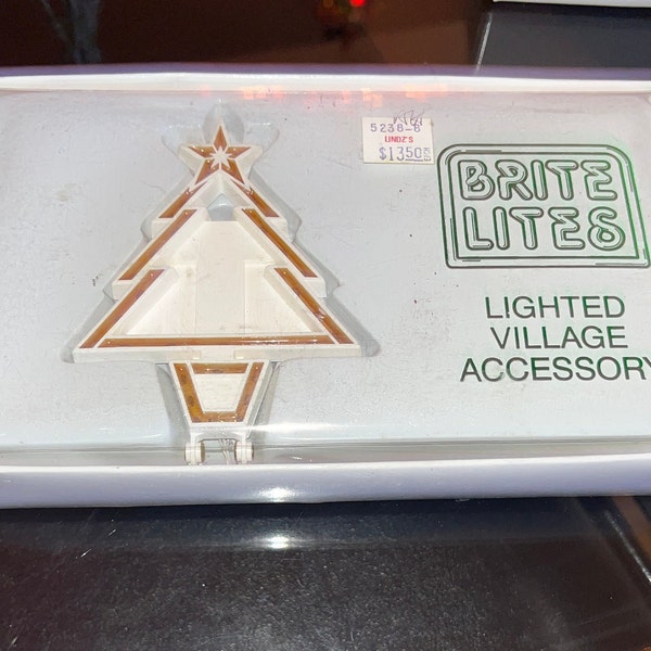 Dept 56 Brite Lites Christmas Tree