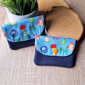 Porte monnaie et cartes Animal Crossing