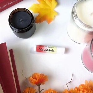 Zelie Adebola (Children of Blood and Bone) lip balm