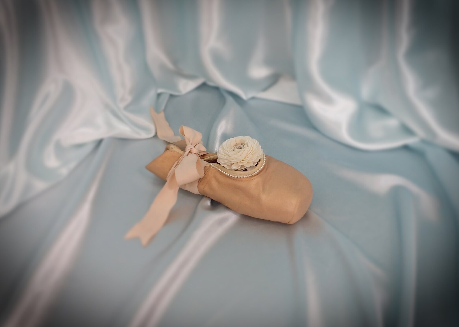 brushed gold clara dancer gift, gold ballet gift, nutcracker ballet decor, upcycled unique gift, brushed gold decor, clara decor