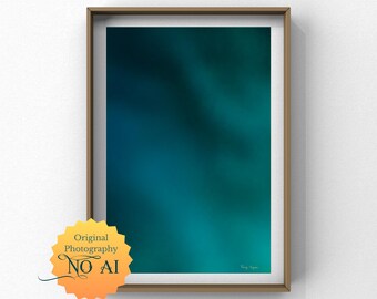 Download digitale di fotografia macro astratta di onde turchesi