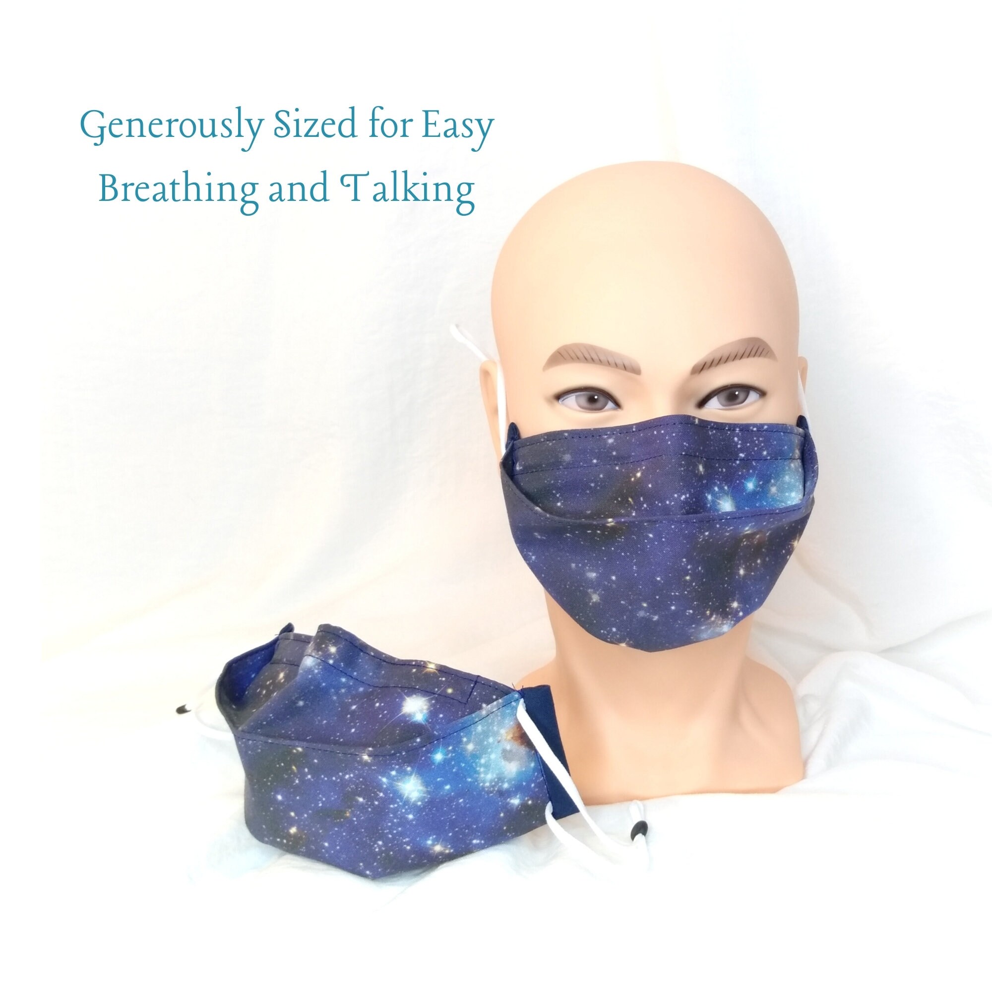 Space Mask Adult Space Print Face mask Space Print mask Etsy