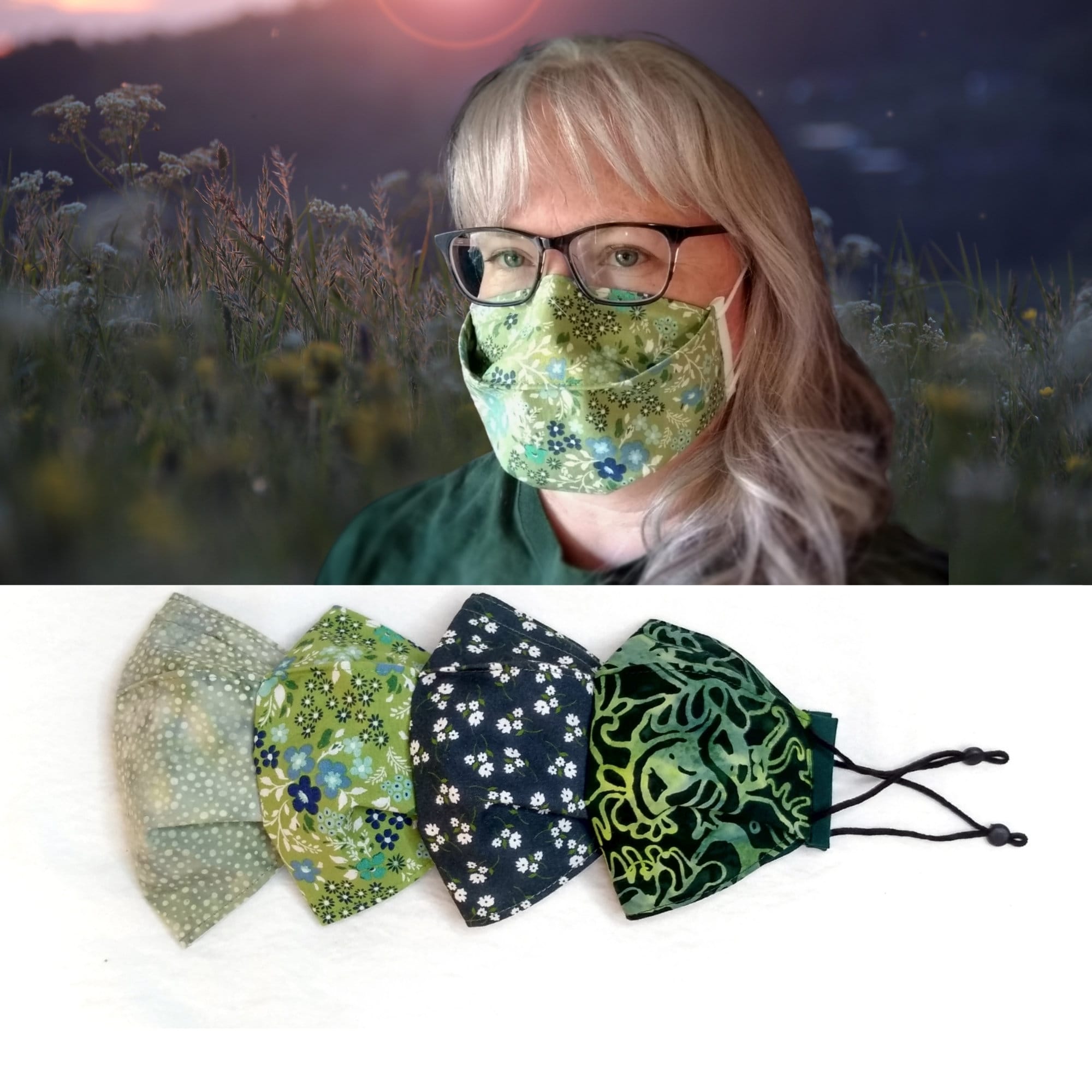 Spring Mask Spring Face Mask with Nose Wire Spring Face Etsy