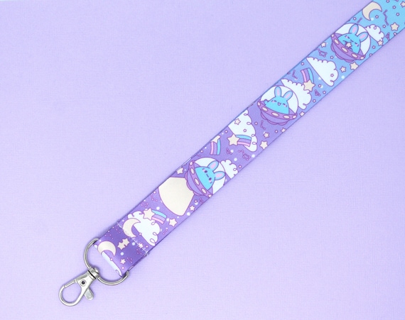 Outer Space Lanyard | 36” | Creepy Cute Key Holder, Kawaii