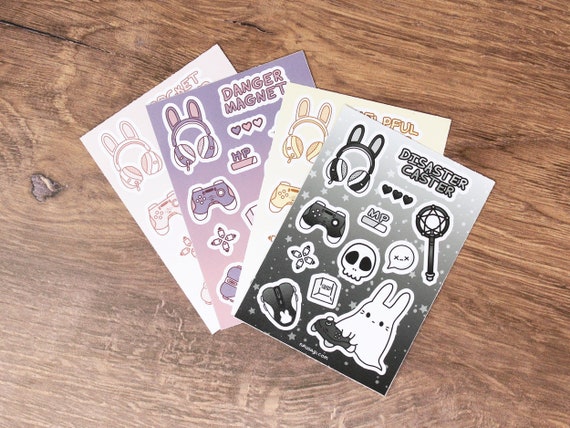 China Kawaii Adhesive Kiss Cut Sticker Sheets set,Printing Custom Design  Personalized Vinyl Sticker Sheet factory and suppliers