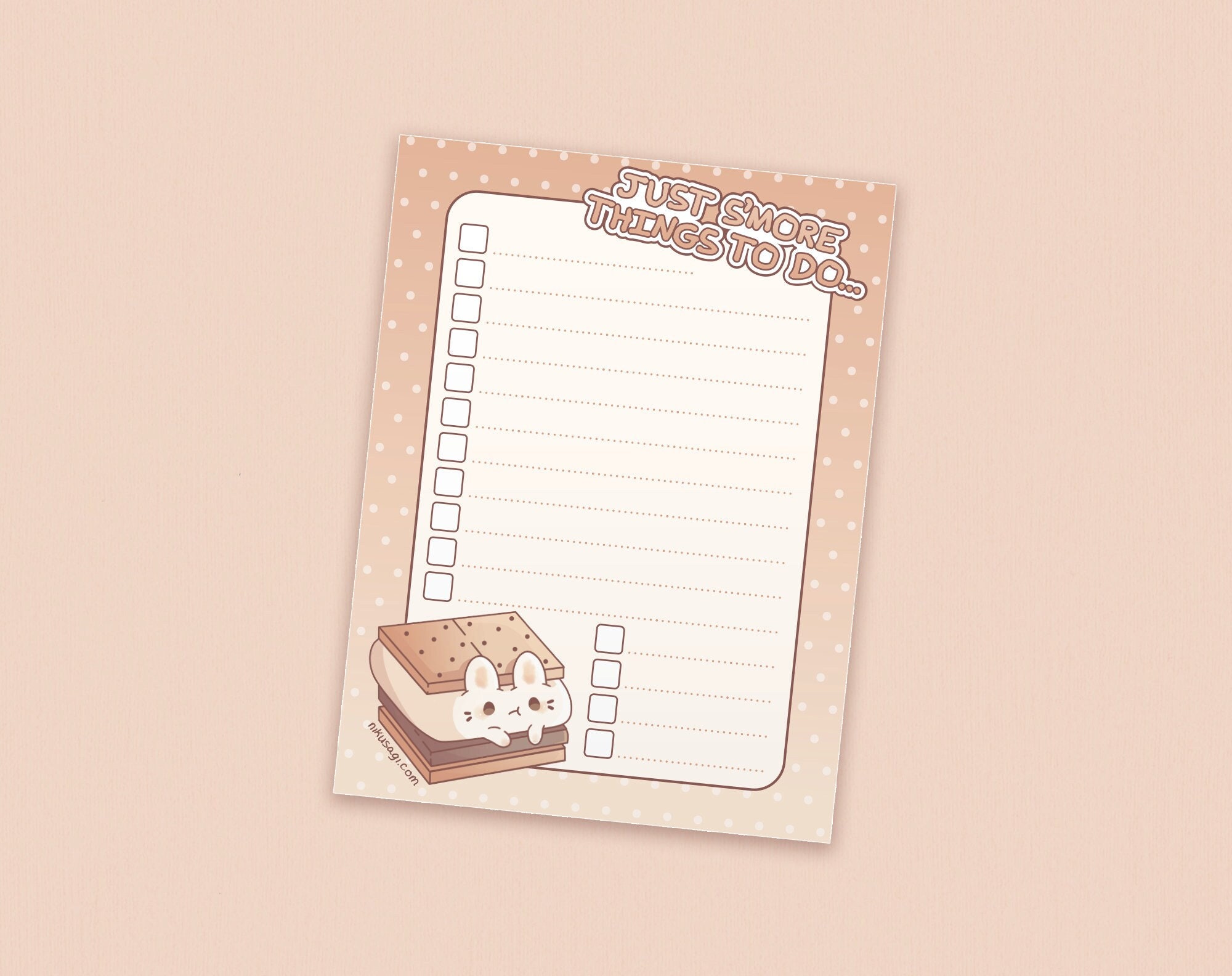 Studio Meaterball Cute Bunny Memo Pad, Cute Paper, Kawaii Stationery,  Scrapbook Paper 