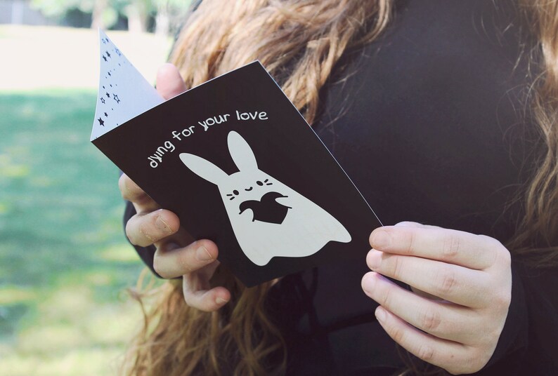 Someone is opening the card!