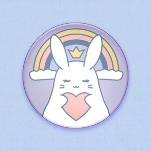 bunny♡ Dreamsicles Bunny Rabbit and Collector Pin, Vintage Rare