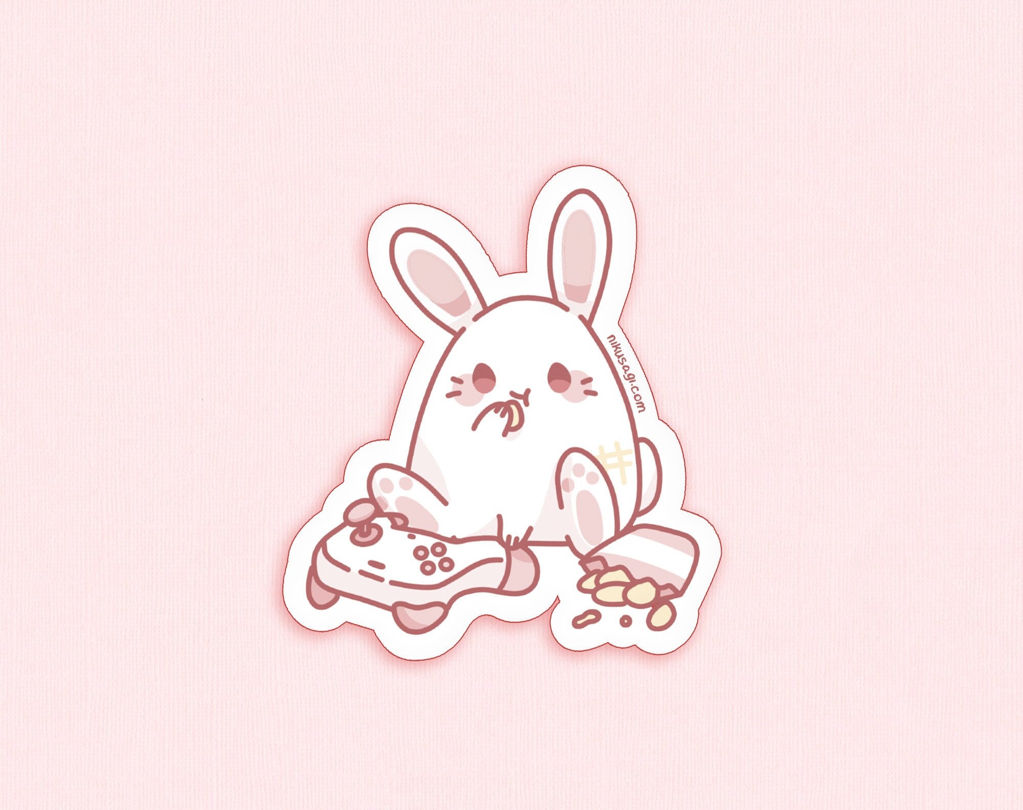 Kawaii Japanese Rabbit Stickers - Kawaii Pen Shop - Cutsy World