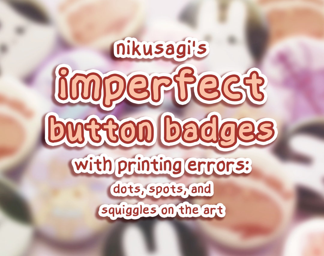 FLAWED But Functional Bunny Pins 1 25 Kawaii Button Badges Quirky flawed-but-functional-bunny-pins-1-25-kawaii-button-badges-quirky