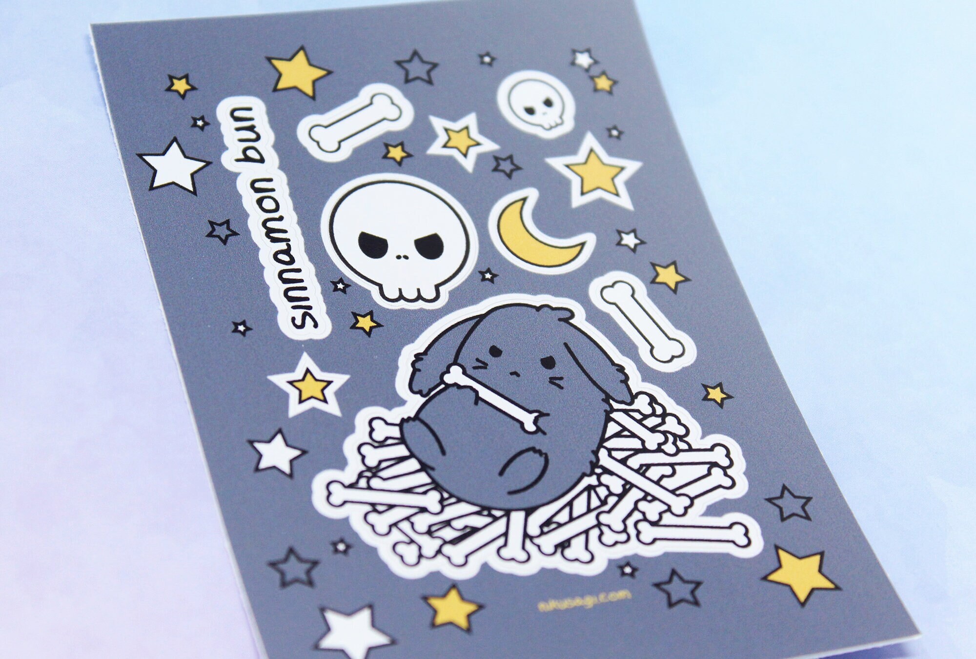 kurosagi stickers goth halloween kawaii usagi sinnamon bun skull and …