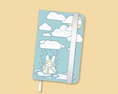 Raincoat Rabbit Journal | 5.6” X 3.5” | Cute Pocket Planner
