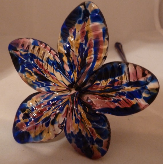 Flor que nunca muere Rosa azul y salmón - Etsy España Flor que nunca muere Rosa azul y salmón - Etsy España