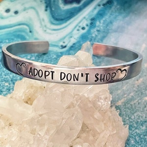 Faire un don adopter Don t Shop Bracelet Donation Bracelet Rescue Bracelet Adopt Don t Shop Love Wins Rescue Dog Dog Lover Etsy France