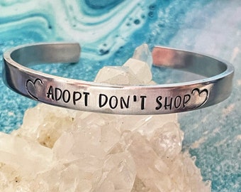 Donate, Adopt Don't Shop Bracelet, Donation Bracelet, Rescue Bracelet, Adopt Don't Shop, Love Wins, Rescue Dog, Dog Lover