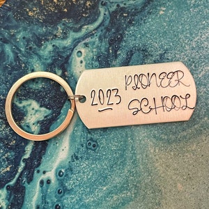Girl’s Handstamped Best Life Ever Keychain, JW Org, JW Bracelet, Jehovah Witness Gift, For Her, Pioneer School, Baptism Convention
