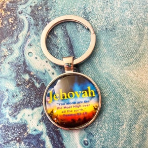 Best Life Ever Keychain, JW Org, JW Bracelet, Jehovah Witness Gift,Pioneer School, Baptism, Convention, You Alone Are Most High, Cabochon