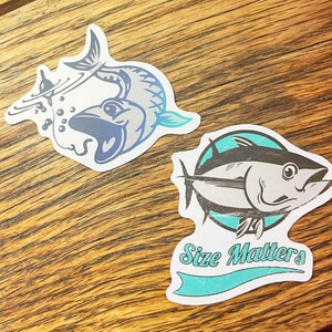 Lot Fishing Decals 