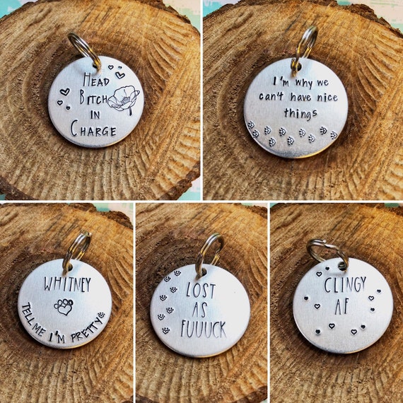 pretty dog tags