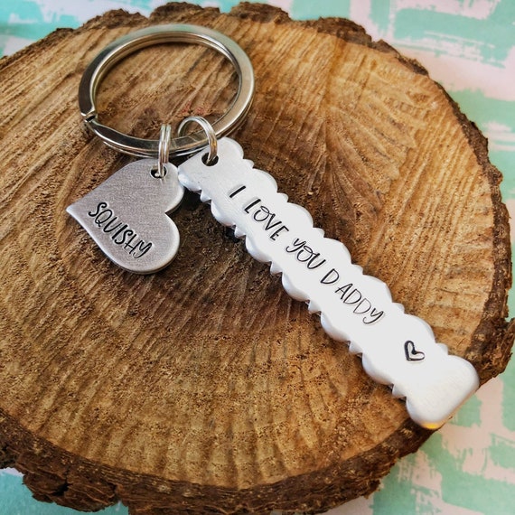 I Love You Dad Keychain Gift For Daddy Fathers Day GiftsNWUS