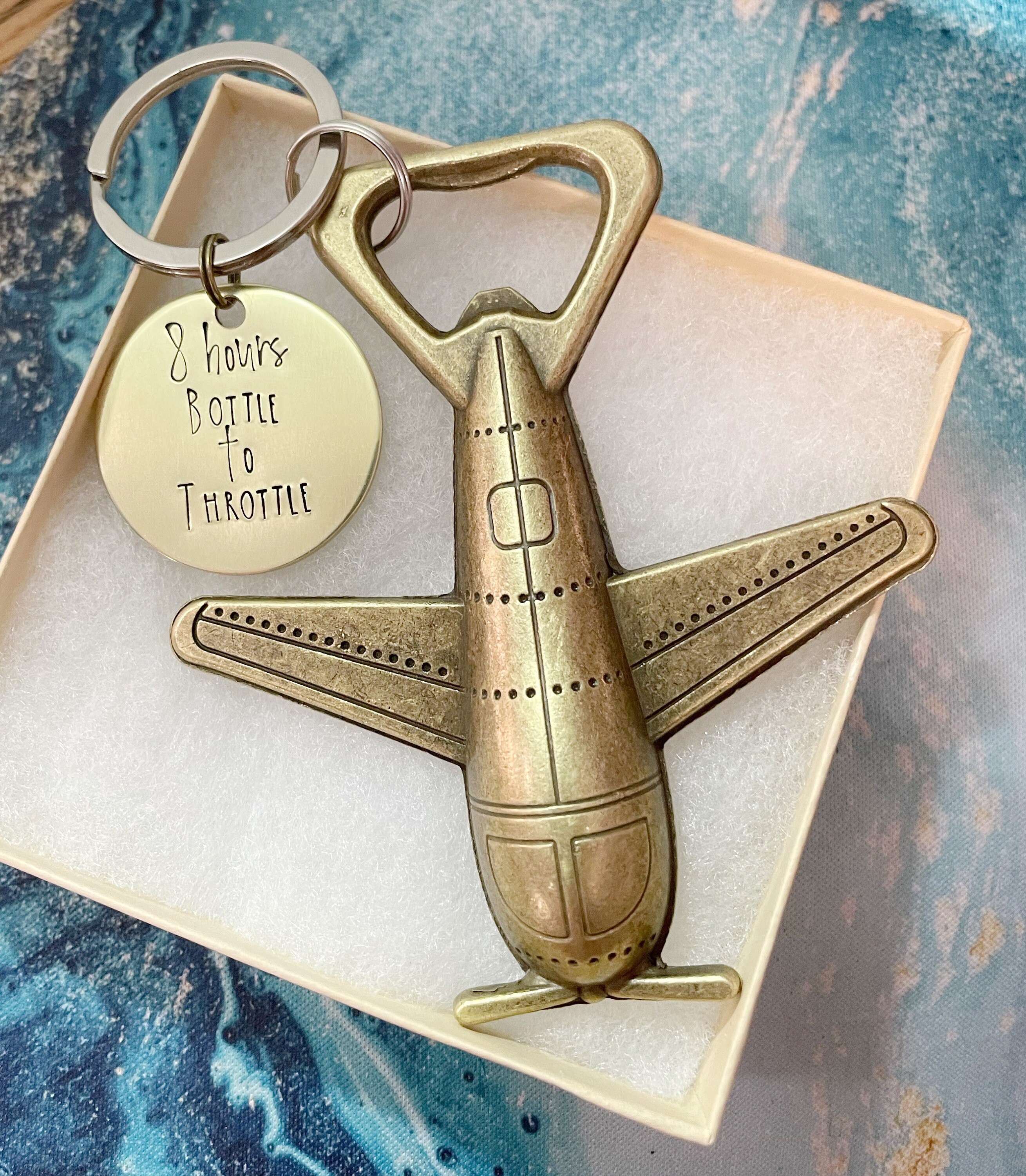 12 Pack Airplane Bottle Opener Gift Box Travel Bottles 【2021年製