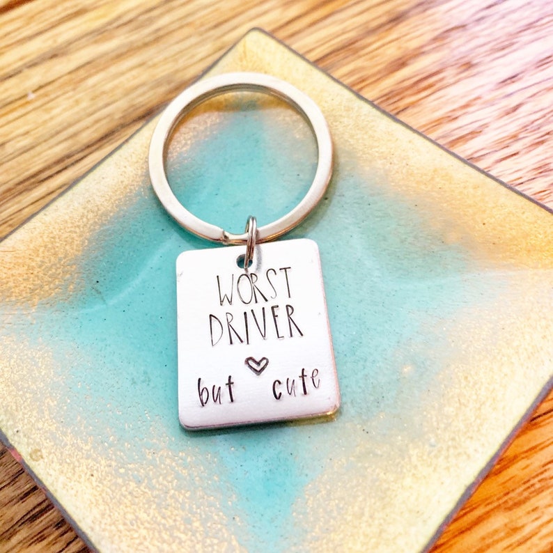 Cute Keychain Come Home Safe Drive Safe New Driver Teenage Etsy Canada