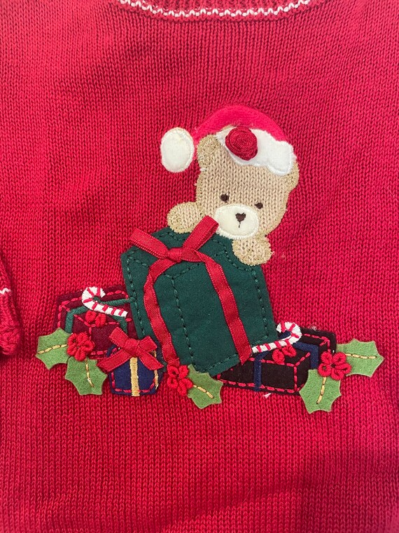 LITTLE ME Santa Christmas Tree Teddy Bear Lightwe… - image 2