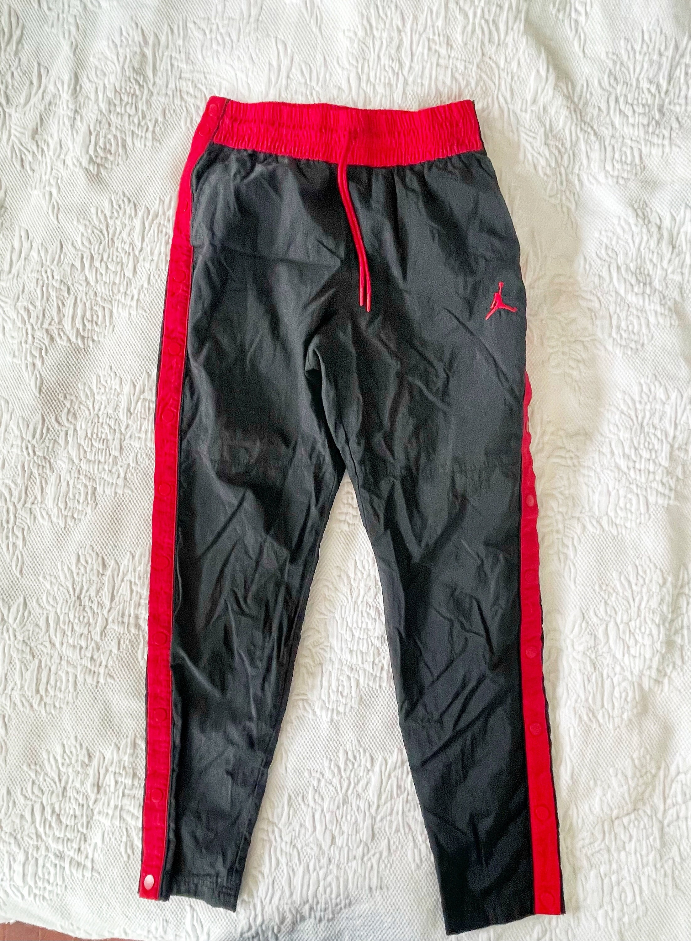 Vintage Y2K Air Jordan Logo Red Trim and Black Breakaway