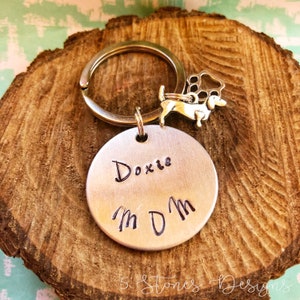 Dachshund Keychain, Doxies, Dog Key Ring, Dachshunds, Doxie Mom, Doxie Dad, Sausage Dog, Personalized Keychain, Custom Keychains
