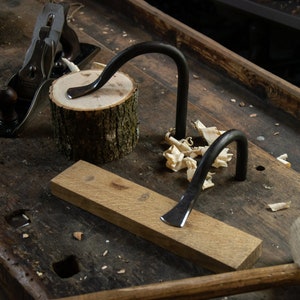 Workbench holdfast, for Φ19mm or 3/4 inch hole, handforged.