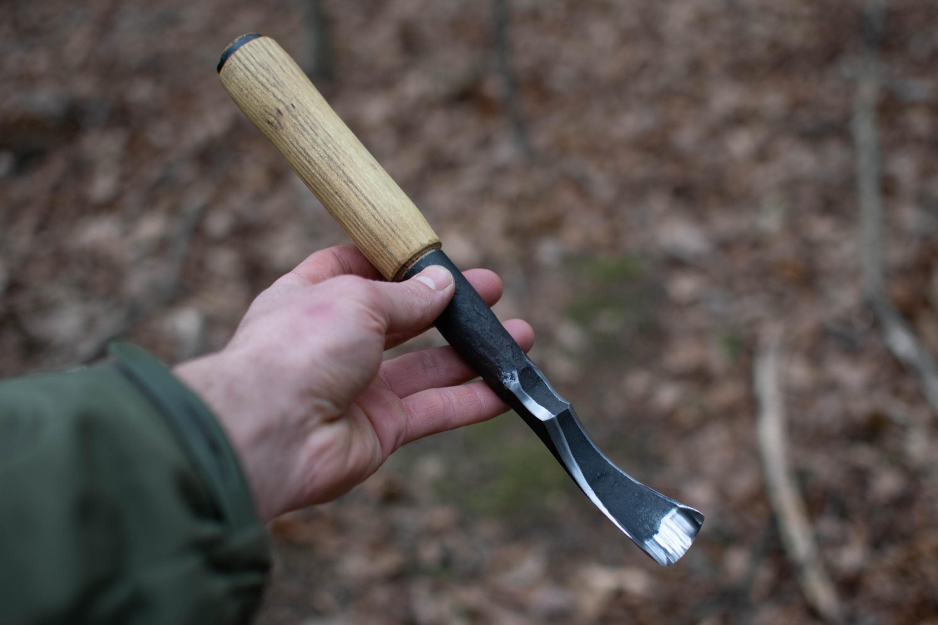 Small Gouge With a Socket, Woodcarving Gouge, Handforged. - Etsy