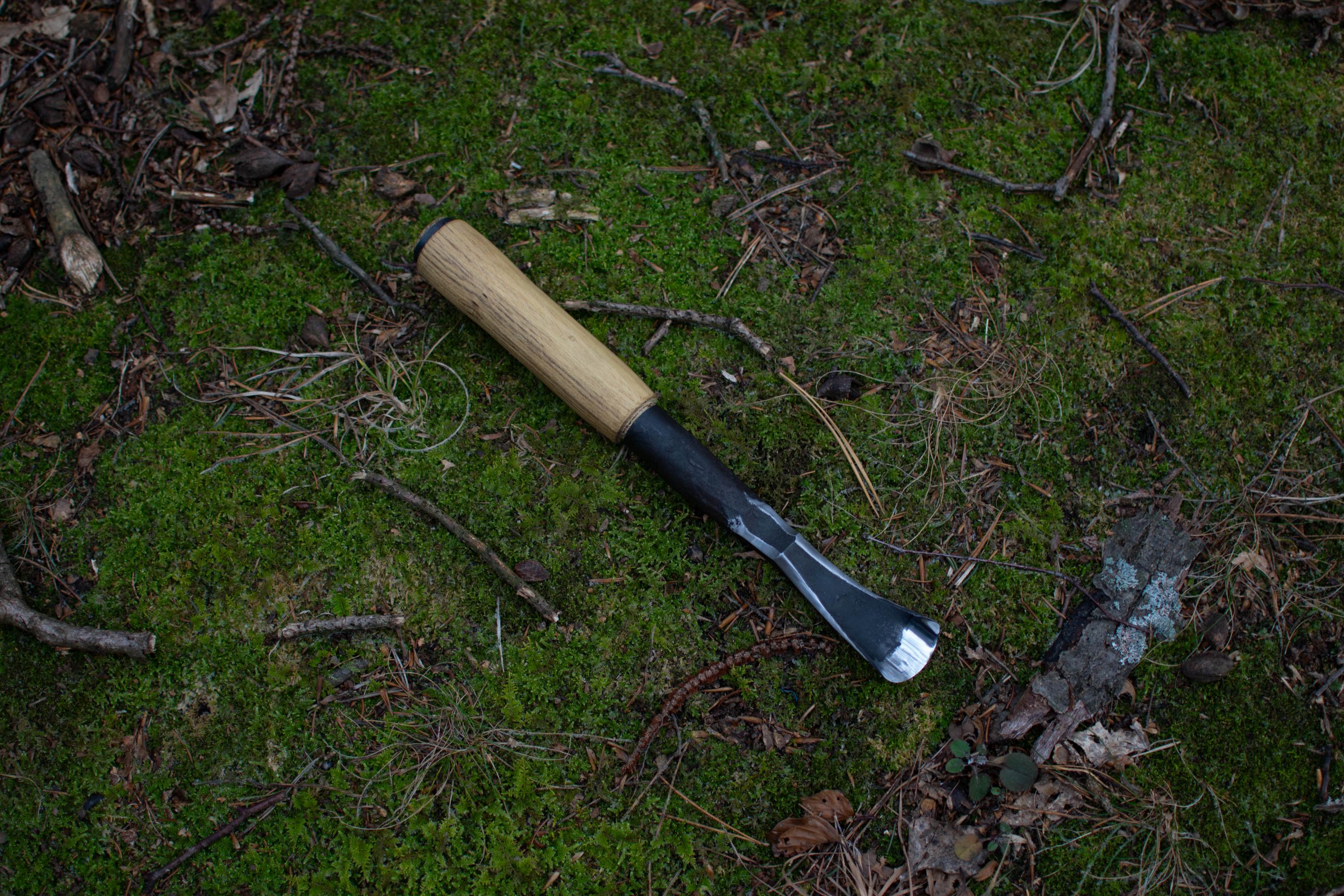 Small Gouge With a Socket, Woodcarving Gouge, Handforged. - Etsy