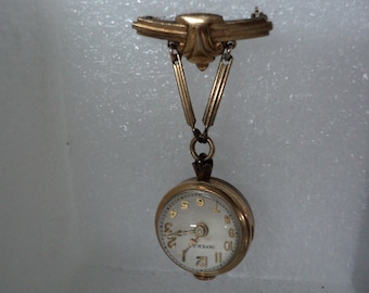 Vintage NON WORKING Imperial Lapel Orb Pin Timepiece Watch Vintage Imperial Watch Vintage Timepiece Vintage Pin Watch Vintage Pin Timepiece