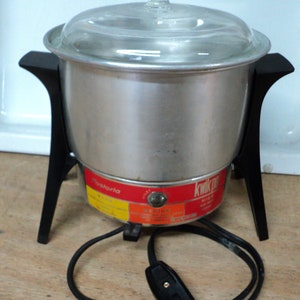 Rare Vintage Fostoria Kwik Pot Vintage Fostoria Kwik Pot Rare Vintage Aluminum Fostoria Kwik Pot Vintage Kitchen Small Appliance RARE