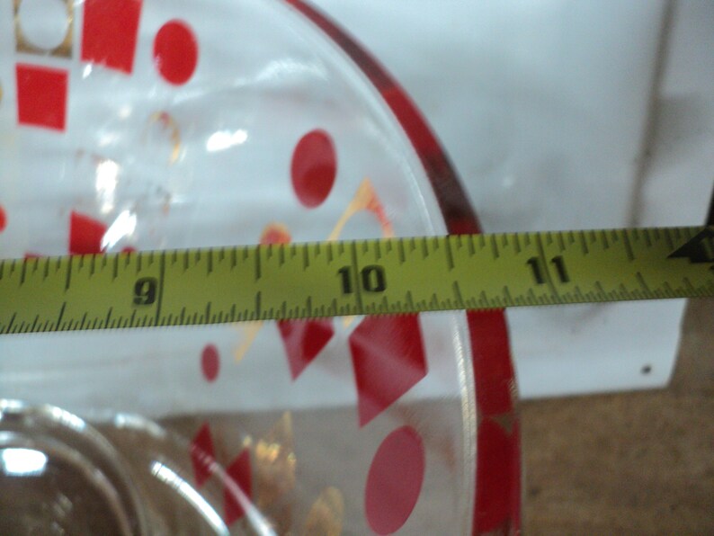 Vintage 3 Tier Chip Dip and Toothpick Snack GLASS Dish Set Etsy