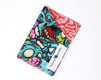 Zombie Brains Canvas Minimalist Wallet