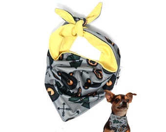 Dog Bandana - camping bears