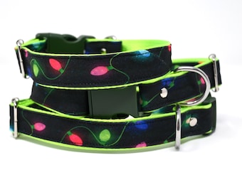 Dog Collar - Christmas Lights