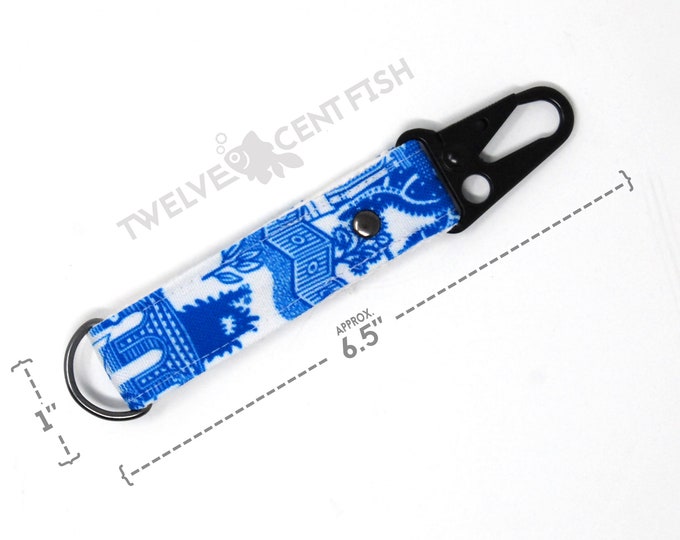 Things Could Be Worse Canvas Minimalist Keychain