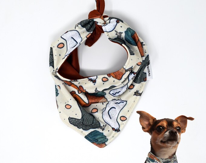 Dog Bandana - Chicken Eggs