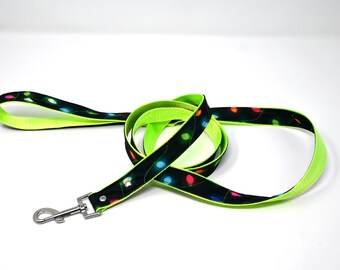Dog Leash - Christmas Lights - 4ft, 6ft