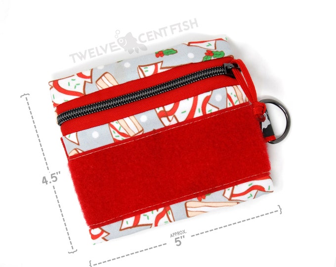 EDC Zipper Pouch - Christmas Cake - Paracord